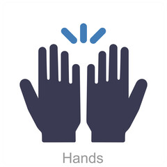 Fototapeta premium Hands and fingers icon concept
