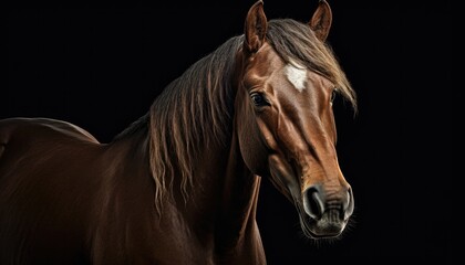 portrait of a horse