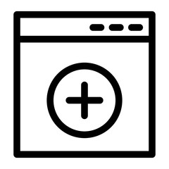 Obraz premium Browser icon