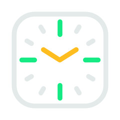 Timer and synchronization icon