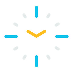 Hourglass and synchronization icon