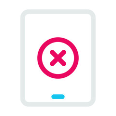 Obraz premium Tablet icon and technology action
