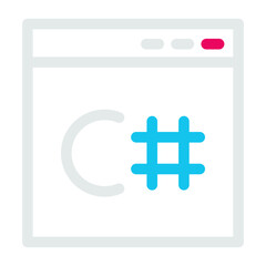 Obraz premium browser and navigation icon