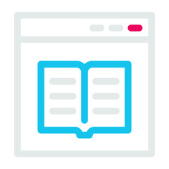 browser and navigation icon