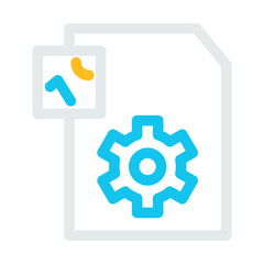 File type and coding icon