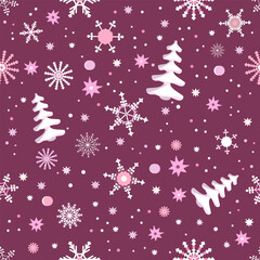Fototapeta na wymiar Pattern New year Merry Christmas Winter Holiday