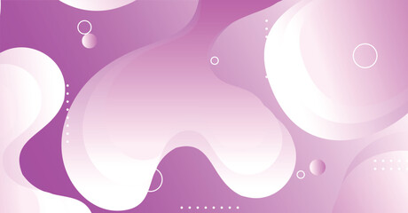 Abstract liquid wave background with magenta and white gradient color background