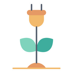 Ecology, electricity, green