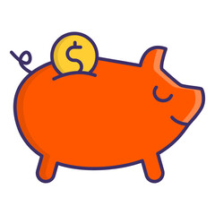 Piggy bank Icon