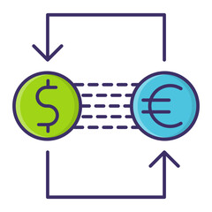  Currency exchange Icon