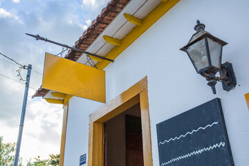 Colonial house in the tourist city of Tiradentes, Minas Gerais, Brazil