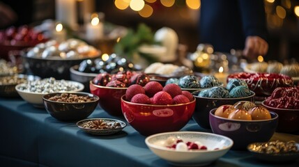 A Holiday Market With Mesmerizing Christmas Light, Background Images , Hd Wallpapers, Background Image