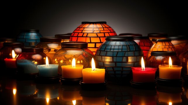 A Memorial For World Aids Day With Candles, Background Images , Hd Wallpapers, Background Image