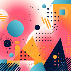 Obraz premium background with stars and stripes