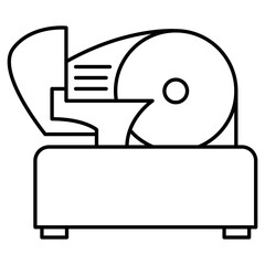 meat slicer icon