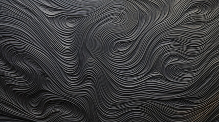 Black Fabric Texture Background