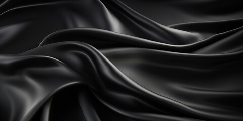 black satin background, AI generated