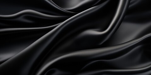 black satin background, AI generated