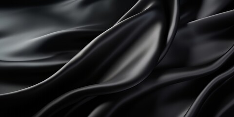black satin background, AI generated
