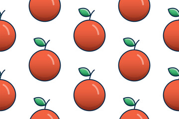 Orange seamless pattern