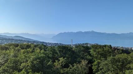 Lausanne Genfer See Schweiz