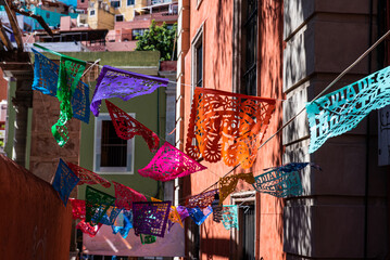 Discovering the colonial style in the city of Guanajuato, Mexico