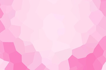 Abstract illustration of pink abstract polygonal origami style background.