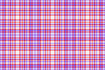 Check plaid background of seamless textile texture with a pattern tartan fabric vector.