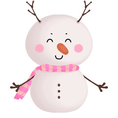 Cute snowman