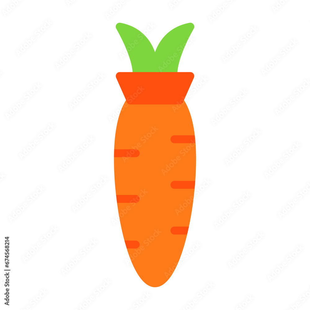 Poster carrot icon