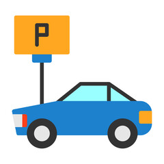 Car Parking Icon