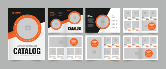 Multipurpose product catalog and catalogue design 