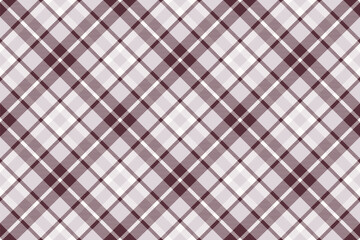 Tartan plaid background, diagonal check seamless pattern. Vector fabric texture for textile print, wrapping paper, gift card, wallpaper.
