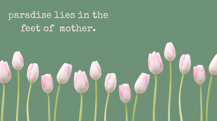 best qoutes  with tulips