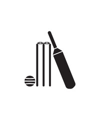 cricket icon, vector best flat icon.