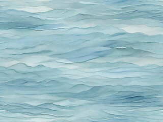 Abstract light blue pattern, brushed and watercolor texture, small sparse horizontal nuanced ripples