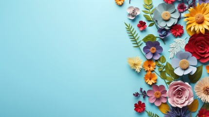 Obraz premium abstract floral background