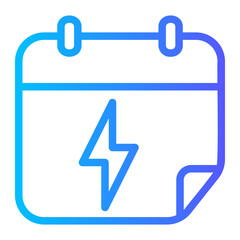 flash sale gradient icon