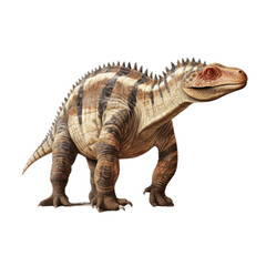 Amargasaurus in a Realistic Setting, on transparent background