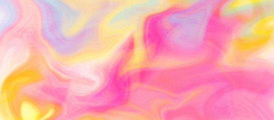 Obraz premium abstract colorful background .Abstract beautiful swirl liquid background. acrylic liquid textures with spots and splashes of color paint. colorful marble pattern of the blend of curves .