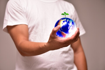 world nature conservation day concept Happy Nature Conservation Day Nature maintenance concept, Earth Day, environmental conservation.