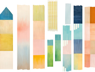 Set of Masking Tape. Planner Sticker.