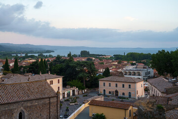Bolsena, historic town in Viterbo province, Italy