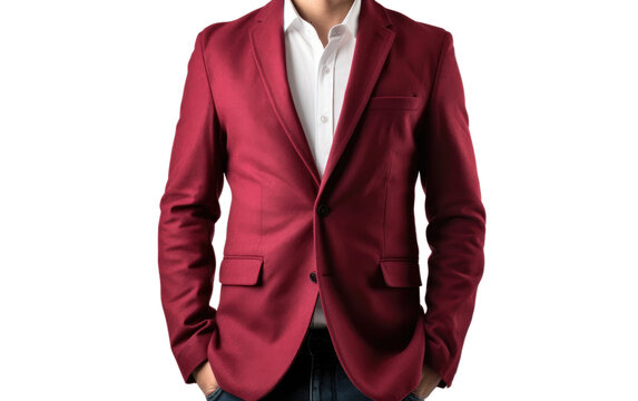 Soo Attractive Design Casual Fit Blazer Isolated On Transparent Background PNG.