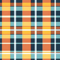Gingham check plaid pattern for tablecloth, gift paper, napkin, blanket, scarf. Seamless tartan check background for modern spring summer fashion textile print.