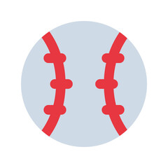 baseball flat icon