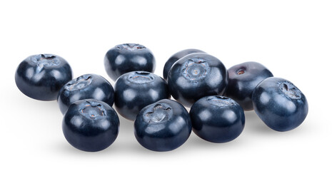 blueberry isolated on white background