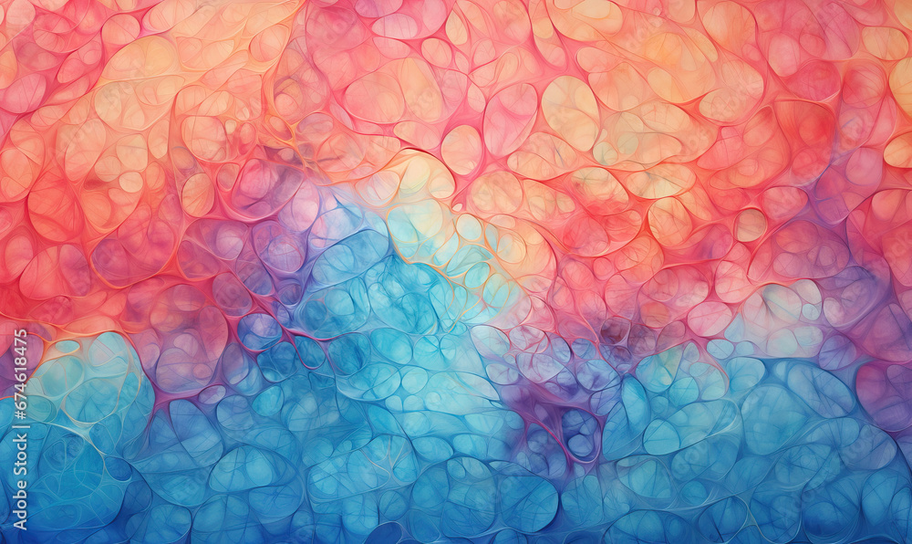 Aufkleber abstract texture background with creative color image.