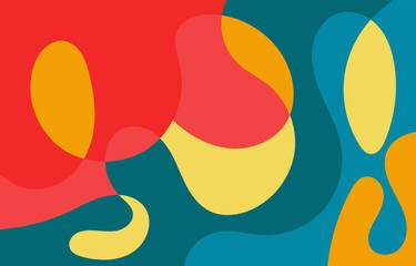 Colorful Abstract background design, vector art