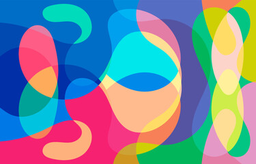 Colorful Abstract background design, vector art